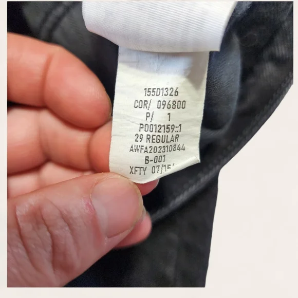 Abercrombie & Fitch The ’90s Relaxed High Rise Curve Love Straight Leg 29/8 - Picture 3 of 6